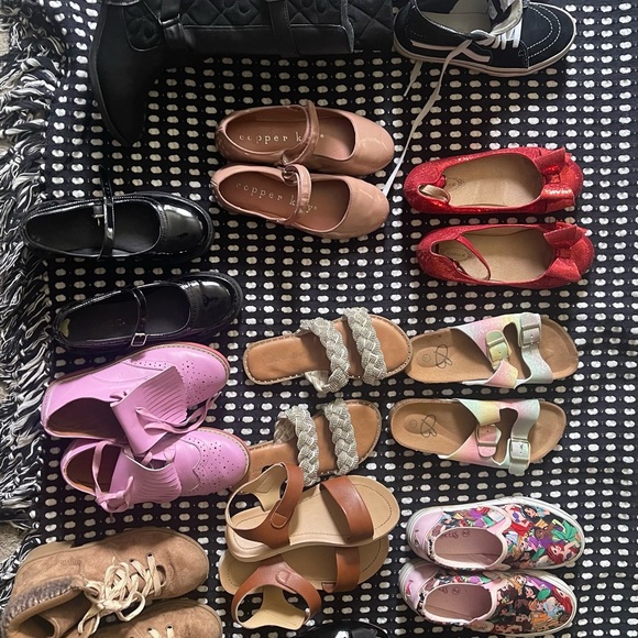 Huge lot of Girls Size 2 shoes